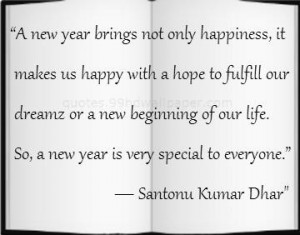 ... or a new beginning of our life so a new year is a special to everyone