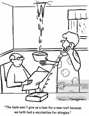 leaky roof cartoons, leaky roof cartoon, funny, leaky roof picture ...