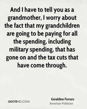 Geraldine Ferraro Quotes