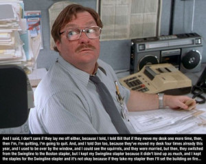 Funny Office Space quotes6 Funny Office Space quotes