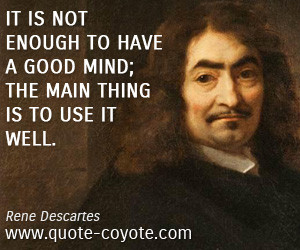 Rene Descartes Quotes