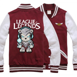 League of Legends LOL Baseball style fashion hoodie jacket
