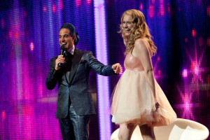 Caesar Flickerman & Glimmer