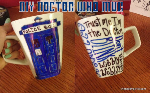 Nerd Crafts: DIY Doctor Who Mug