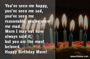 38 Happy Birthday for Mom Quotes