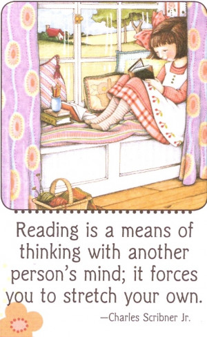 ... Charles Scribner Jr. Art ©Mary Engelbreit. Casement Window, Girl