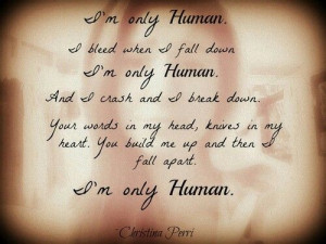 only human...