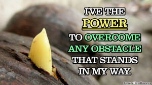 Overcoming Shyness Quotes The power to overcome any