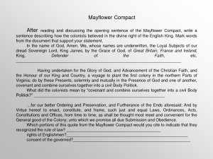 Mayflower Compact (PowerPoint download)