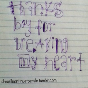 Breaking Sad Love Quotes...