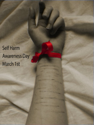 Self Harm Awareness Day by multicoloured-smee