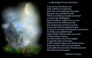 Birthday Poems For Mom In Heaven