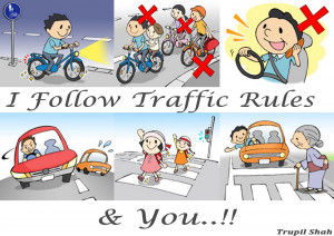 Traffic rules stock vectors | Photos & Vectors