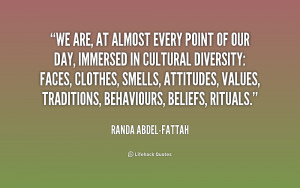 Cultural Diversity And Common Threads