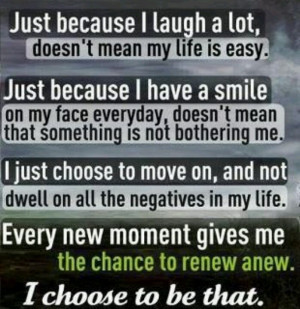 chose to be happy