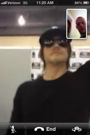 Met Norman Reedus today on Face Time ( i.imgur.com )
