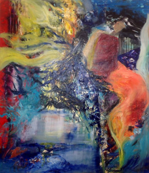 oil on canvas# by#Britt Boutros Ghali#: Oil On Canvas