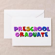 Preschool Graduation Greeting Cards