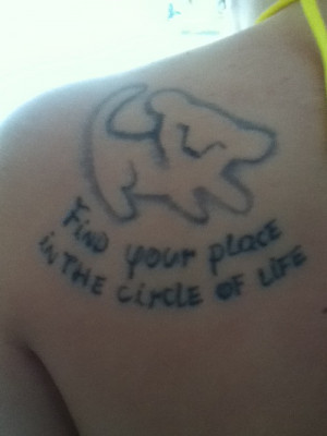 disney starlet disney movie quote tattoos disney movie quote tattoos