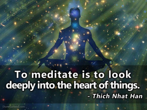 Meditation is the dissolution of thoughts in Eternal awareness or ...