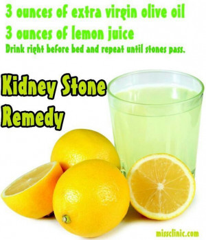 Kidney Stone Remedy