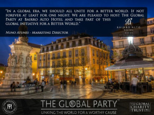 Bairro Alto Hotel Lisbon #TheGlobalParty #TheGlobalCharityTrust # ...