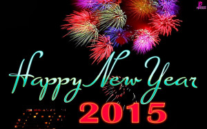 Wish you a Happy New Year 2015 wallpaper in HD