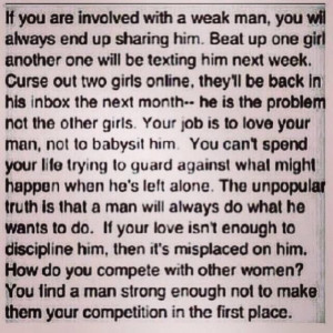 So truth! Know your worth Ladies!