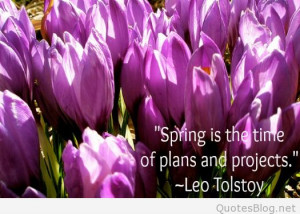 Springtime Sayings and Quotes
