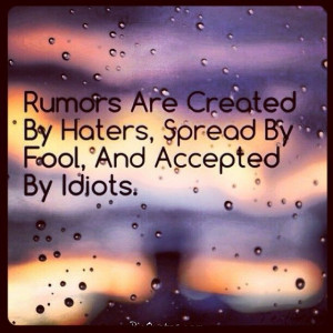 Rumors #quote