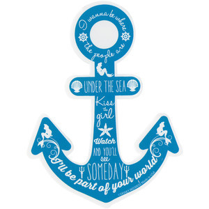 Disney The Little Mermaid Anchor Quotes Sticker | Hot Topic