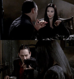 morticia and gomez addams the addams family every since i