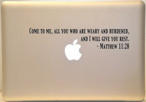 Matthew Bible Verses Macbook matthew 11:28 bible