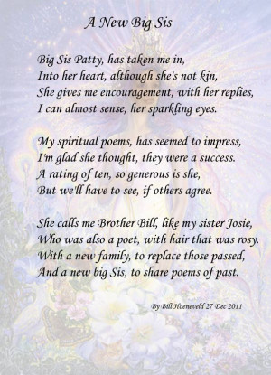 Search Results for: Big Sister Poems