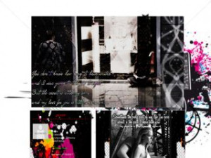 Grunge Music - My Personal Theme... Back Off. MySpace Layout Preview