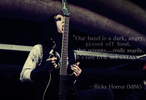 Ricky Horror Richard Olson Motionless In White Quote picture