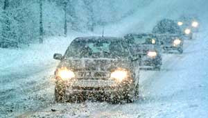 weather is notorious for creating bad driving conditions snow ice