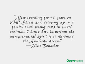 After working for 14 years on Wall Street and growing up in a family ...