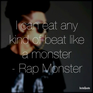 Rap Monster Quote by phantom2409