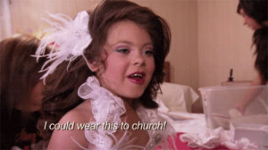 You can do the dance recital choreography by heart.