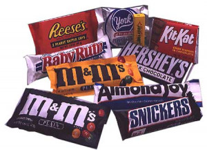 their candy bars don't they? The loyalty they bestow on their candy ...