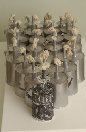 Gina Ulysse, eye remember, mixed media, 2004. From the multimedia ...