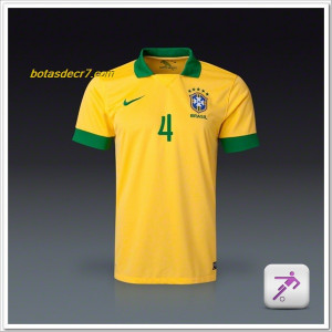 Nike david Luiz 4 Brasil Home Yellow KW Thailand 2013 Cool Soccer ...