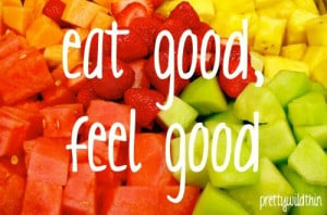 Eat good, feel good