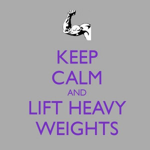 EvaDane - Funny Quotes - Keep calm and lift heavy weights. Purple ...