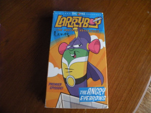LarryBoy And The Angry Eyebrows VHS