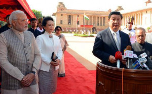 China 39 s First Lady Peng Liyuan during a ceremonial reception at