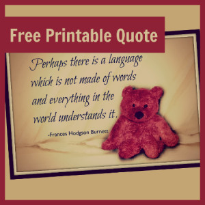 Free Printable Quote From 