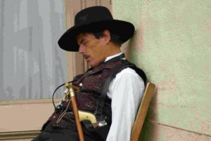 Doc Holliday Tombstone Costume Mr. doc holliday taking a well