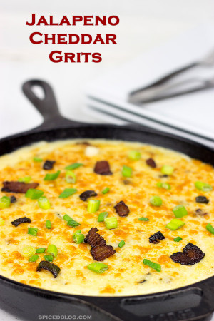 These aren't your momma's grits! These Jalapeno Cheddar Grits are easy ...